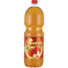 Безалкогольный негазированный напиток Караван - яблоко 2 л