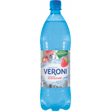 Газированная вода Veroni с клубникой 1 л