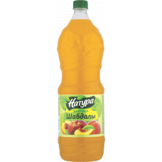 Безалкогольный негазированный напиток Натура - персик 1,8 л