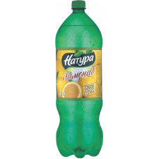 Безалкогольный газированный напиток Натура - лимонад 2 л