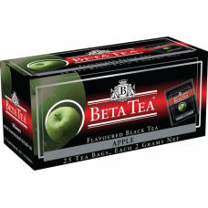 Чай Beta Tea Apple Flavoured яблоко фруктовый черный пакетированный 25*2 г