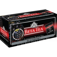 Чай Beta Tea Blackberry Flavoured ежевика фруктовый черный пакетированный 25*2 г