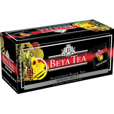 Чай Beta Tea Mixed Fruit Flavoured фруктовый черный пакетированный 25*2 г